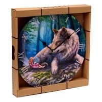 Lisa Parker Fairy Stories Fee en Wolf Bedrukte Klok - thumbnail