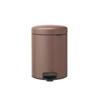 Brabantia pedaalemmer NewIcon 5 liter satin taupe - thumbnail