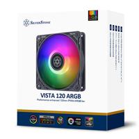 Silverstone VISTA 120 ARGB Moederbord Ventilator 12 cm Zwart 1 stuk(s) - thumbnail