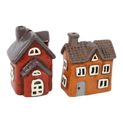 Theelicht huis Bill 10x9,5x14cm