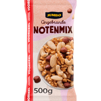 Jumbo Ongebrande Notenmix Voordeelverpakking 500 g - thumbnail