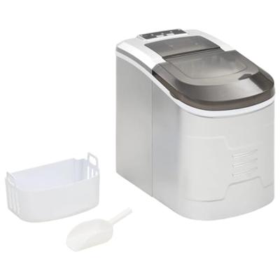 VidaXL Ijsblokjesmachine 2,4 l 15 kg/24 u zilver