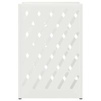 VidaXL Paraplu standaard wit 28 x 12 x 41 cm staal - thumbnail