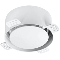 NoShow instucbaar designventiel 125mm - toevoer/afvoer - WIT - thumbnail