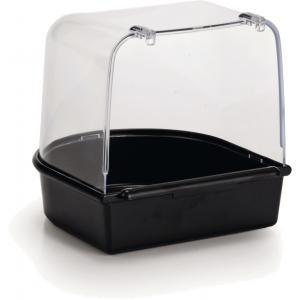 Badhuisje voor vogels zwart Badhuisje voor vogels zwart