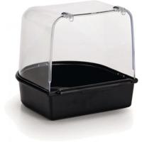 Badhuisje voor vogels zwart - thumbnail