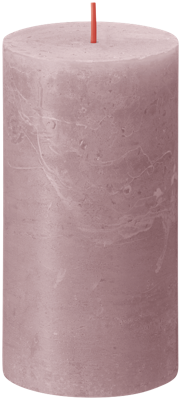 Bolsius kaars rustiek 7x13 cm ash rose