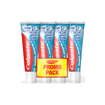 Colgate - Tandpasta Triple Action Extra White - 4x 75ml