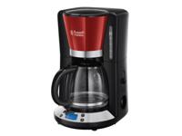 Russell Hobbs Colours Plus Koffiezetapparaat met filter (Rood) - thumbnail