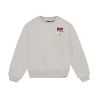 Indian Blue Jeans Winter sweater meisjes - wit - Melange - thumbnail