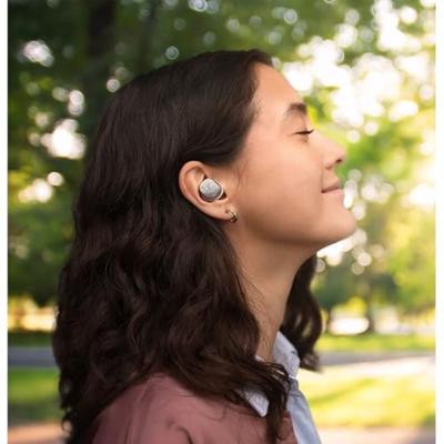 Sennheiser Momentum True In Ear oordopjes Draadloos, Bluetooth Stereo Wit-zilver Noise Cancelling Inductie