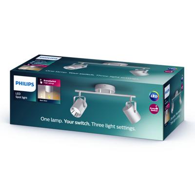 Philips 5066214P0 - Myliving Byre Sceneswitch Spots