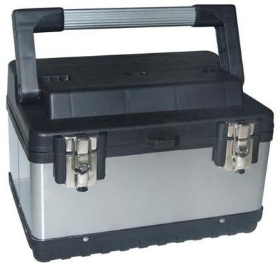 Gereedschapskoffer roestvrij staal 380 x 270 x 225 mm Velleman - Velleman