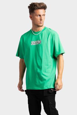 Couture Club Box Print Forest Graphic T-Shirt Heren Groen - Maat M - Kleur: Groen | Soccerfanshop