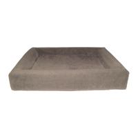 Bia bed fleece hoes hondenmand taupe - thumbnail