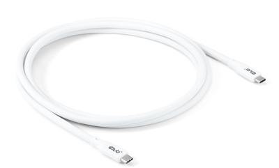 Club3D Lifestyle USB-C kabel PD 240W, 20Gbps | 2m | wit