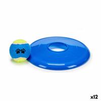 Set Hondenspeelgoed Bal Frisbee Rubber Polypropyleen (12 Stuks) - thumbnail