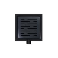 Doucheput Aquasplash Pozo met Zijuitlaat en Flens 20 cm Mat Zwart Aquasplash - thumbnail