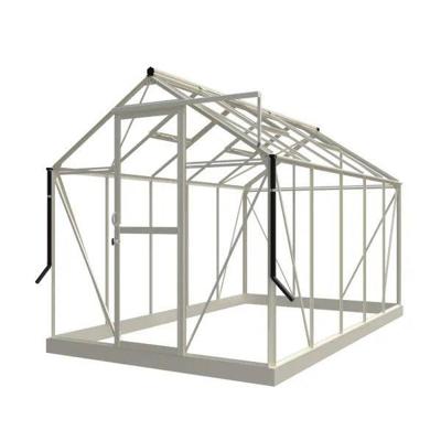 Royal Well | Mary III Full Options Tuinkas | Veiligheidsglas 3 mm | Wit