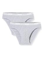 2-pack Basic Mini Heren slips - Lage heren slips - Heren onderbroek katoen - XL - Grijs - Onderbroek heren heren heren heren heren heren heren heren - thumbnail