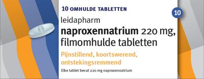 Leidapharm Naproxennatrium 220mg Tabletten