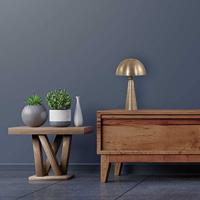 Mexlite Tafellamp Pimpernel H 42 cm brons - thumbnail