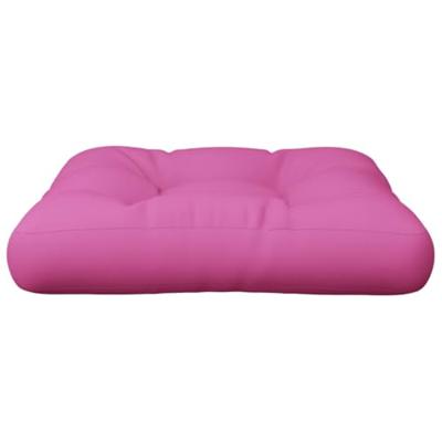 VidaXL Palletkussen 50x50x12 cm stof roze
