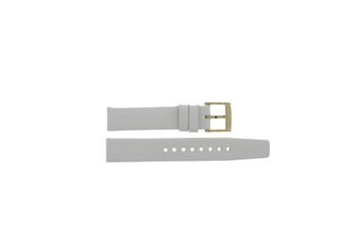 Horlogeband Marc by Marc Jacobs MBM1339 Leder Wit 16mm