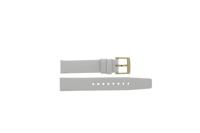 Horlogeband Marc by Marc Jacobs MBM1339 Leder Wit 16mm - thumbnail