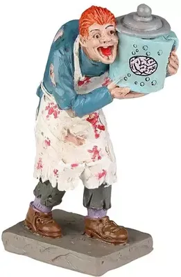 Lemax lab assistant halloween figuur Spooky Town 2022