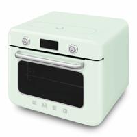 SMEG COF01PGEU Vrijstaande Combi Stoomoven 50's Style - Watergroen - thumbnail
