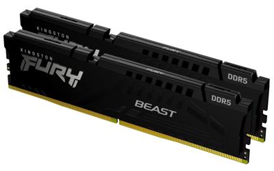 Kingston CL30 FURY Beast EXPO Werkgeheugenset voor PC DDR5 16 GB 2 x 8 GB Non-ECC 288-pins DIMM CL30 KF560C30BBEK2-16 Kingston CL30 FURY Beast EXPO Werkgeheugenset voor PC DDR5 16 GB 2 x 8 GB Non-ECC 288-pins DIMM CL30 KF560C30BBEK2-16