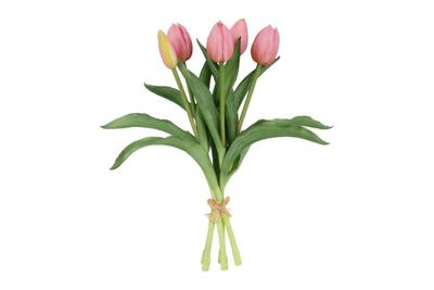 Decostar boeket Tulipa S 30 cm roze