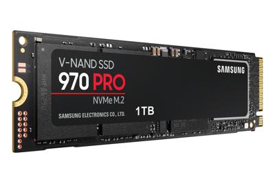 Samsung 970 PRO M.2 1000 GB PCI Express 3.0 V-NAND MLC NVMe Samsung 970 PRO M.2 1000 GB PCI Express 3.0 V-NAND MLC NVMe