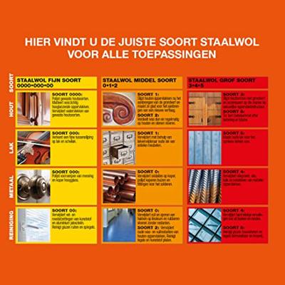 Staalwol 000 200gr 0802