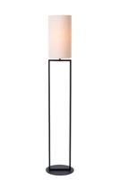 Lucide HERMAN - Vloerlamp - Ø 26 cm - 1xE27 - Beige - thumbnail