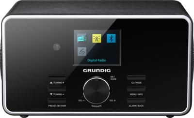 Grundig DTR 4500 Radio DAB+, DAB DAB+, Bluetooth, WiFi Zwart