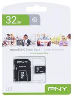 PNY Performance Plus 32 GB MicroSDHC Klasse 10 - thumbnail