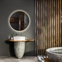 BWS Badkamerspiegel | Spark | Rond | met LED verlichting | 100 cm - thumbnail