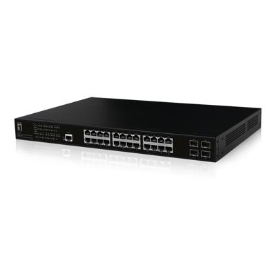 LevelOne GEP-2861 netwerk-switch Managed L2 Gigabit Ethernet (10/100/1000) Power over Ethernet (PoE)