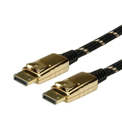 ROLINE GOLD DisplayPort Kabel, DP M/M, 1 m
