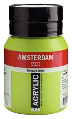 Royal Talens Amsterdam Acrylverf 500 ml - Geelgroen 617