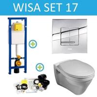 Wisa XS Gustavberg Saval Delos set17 Chroom (meerprijs €25,00) - thumbnail