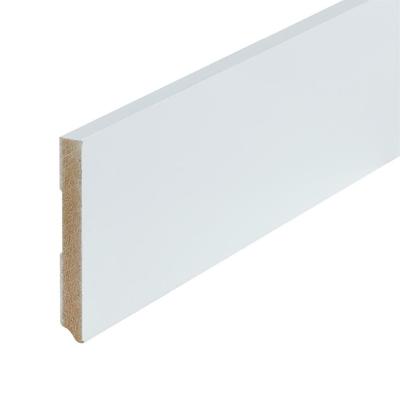 Gelakte plint 120x15 - Amsterdam wit RAL 9010