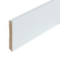 Gelakte plint 120x15 - Amsterdam wit RAL 9010 - thumbnail