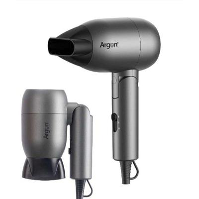 Opvouwbare Haardroger Argon Zwart Zilverkleurig 1500 W