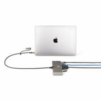 StarTech.com 2-Port USB-C Hub met Ethernet en RS232 Serial, Geïntegreerde USB-C naar USB-A Dongle, 100W PD, 2x USB-A 5Gbps - thumbnail