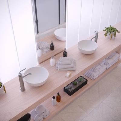 Opbouw Waskom Ideavit Solidthin 32x32x12.5 cm Solid Surface Mat Wit Ideavit Opbouw Waskom Ideavit Solidthin 32x32x12.5 cm Solid Surface Mat Wit Ideavit