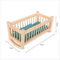 Small Foot - houten poppenwieg - thumbnail