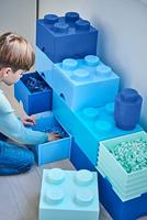 Room Copenhagen LEGO Storage Brick 4 Blauw opbergdoos - thumbnail
